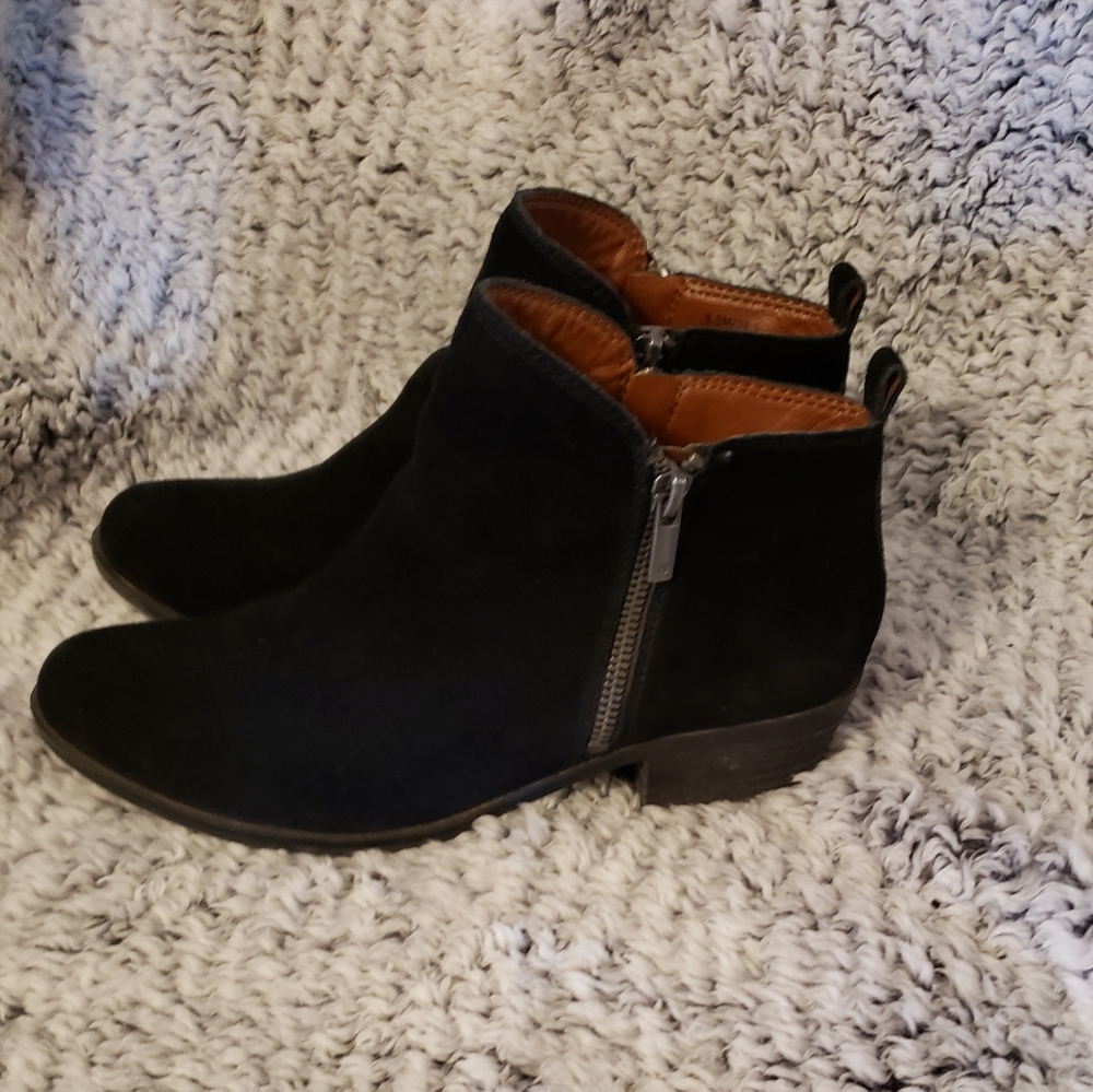 Lucky Brand Black Booties
